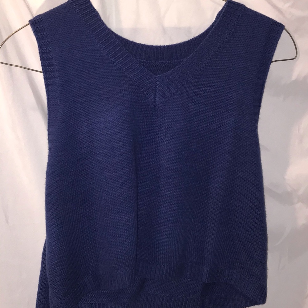 Blue vest